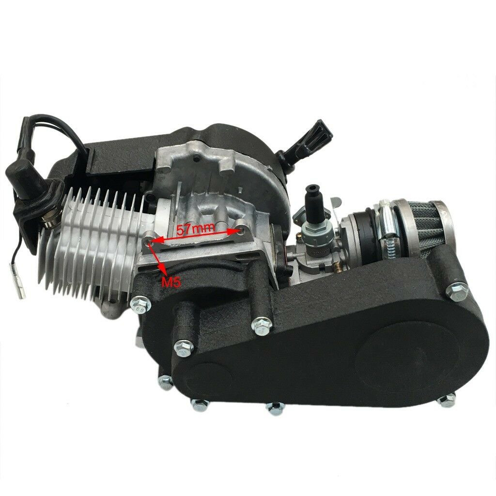 Moteur 49cc 2 Temps Sange Avec Filtre à Air - Pour Pocket Bike, Mini Dirt Bike, ATV Et Scooter