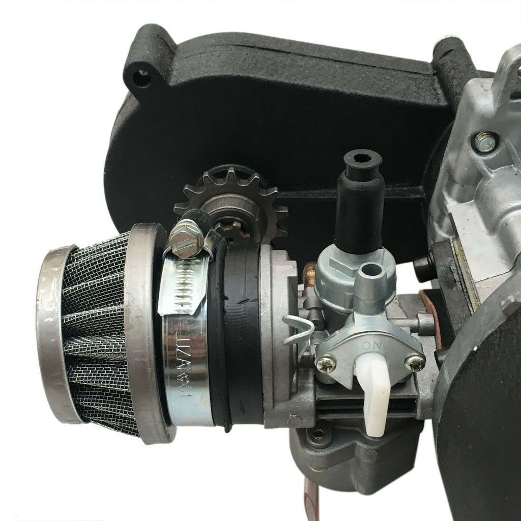 Moteur 49cc 2 Temps Pour Mini Moto, Pocket Bike, Dirt Bike - 1.9kW (3CV), Vitesse Max 48 Km/h, Refroidissement Air