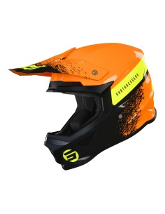 Casque Cross enfant SHOT FURIOUS KID ROLL - ORANGE GLOSSY