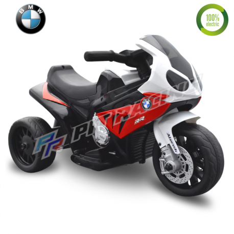 Moto enfant électrique BMW s1000 rr tricycle ROUGE