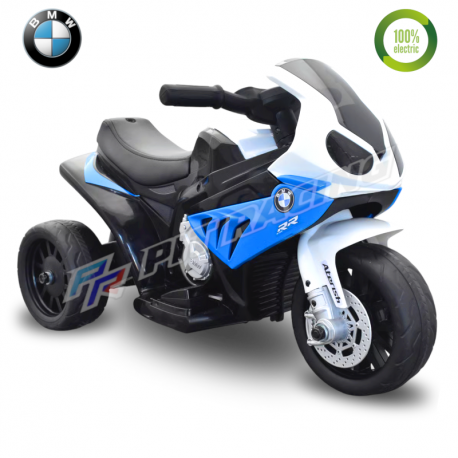 Moto enfant électrique BMW s1000 rr tricycle BLEU