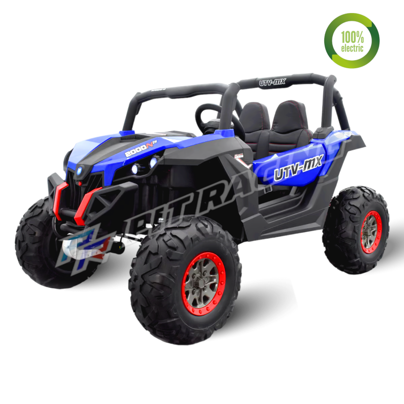 Buggy Enfant lectrique Utv Mx 4wd BLEU