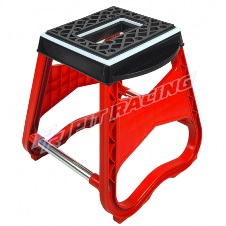 Repose Moto / Tabouret MX - Rouge Dirt bike / Pit Mini / Moto / Quad