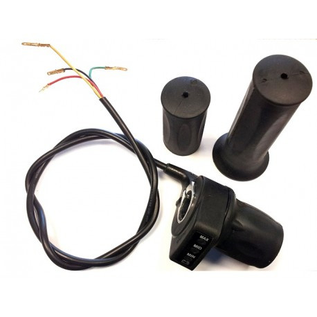 Commande D'Accélérateur Au Pouce 36V 6 Fils Pour Vélo Électrique - Poignée Gauche Ou Droite