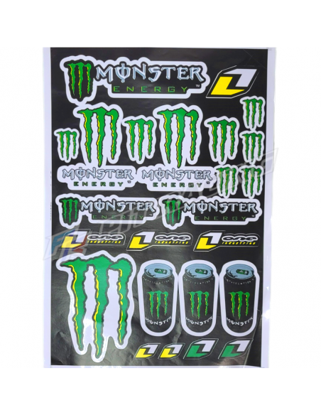 Planche stickers Monster, sticker Monster