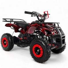 Destockage !!!! Quad XL 50 CC "TORINO" ROUGE FLAMMES