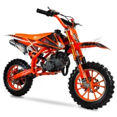 SUPER PROMO!!! JACKALL 49cc Moto cross enfant + Bridage ORANGE