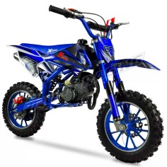 SUPER PROMO!!! JACKALL 49cc Moto cross enfant + Bridage BLEU