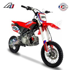 SUPER PROMO!!!! Pit bike APOLLO RACING Y125 3-C RENFORCEE 125cc 12 / 14" ROUGE