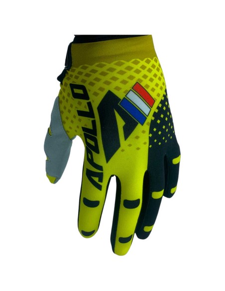 Gants cross enfant Shot Devo Neon Jaune 2021