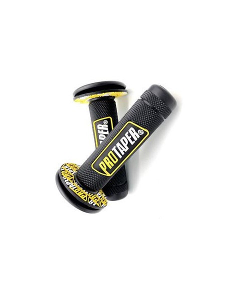 Poignée grip PROTAPER jaune dirt bike / pit bike / moto - PitRacing