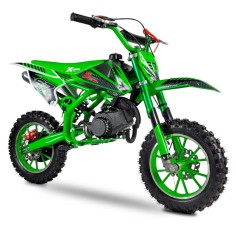 SUPER PROMO!!! JACKALL 49cc Moto cross enfant + Bridage VERT