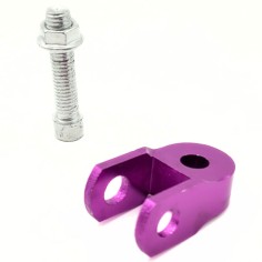 Rehausseur d'amortisseur violet pour tous types de Quad (+3cm)