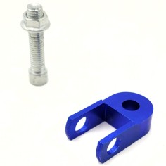 Rehausseur d'amortisseur bleu pour tous types de Quad (+3cm)
