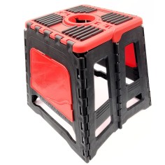 Repose Moto / Tabouret RACING ROUGE Dirt bike / Pit Mini / Moto / Quad