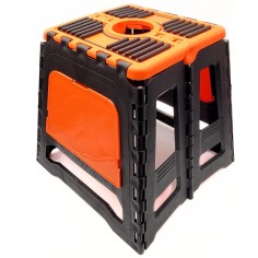 Repose Moto / Tabouret RACING ORANGE Dirt bike / Pit Mini / Moto / Quad