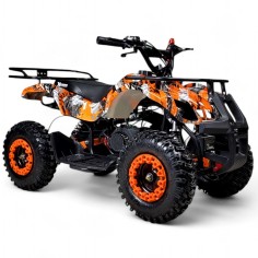 DESTOCKAGE !!!! QUAD XL 50 CC "TORINO" GRAFFITI ORANGE