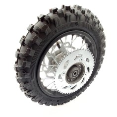 Roue arrière 10" complète ITALJET / NRG / MX50 / KRAFTMULLER 50 cc 9 cv