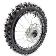 Roue 14 " avant pour dirt bike / pit bike ITALJET / BHR / MX50 / NRG / KRAFTMULLER 9 CV
