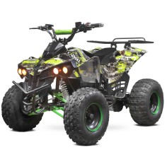 QUAD NITRO 1000W 48V WARRIOR XXL VERT GRAFFITI