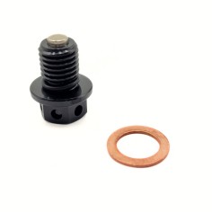 Bouchon vidange aimanté NOIR Dirt bike / Quad LIFAN / YX