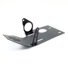 Sabot moteur noir acier pour moteur de dirt bike / pit bike avec démarreur électrique
