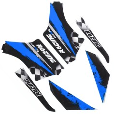 KIT DÉCO RACING BLEU QUAD ORION TRITON SPORTRAXX 125 CC AGA7