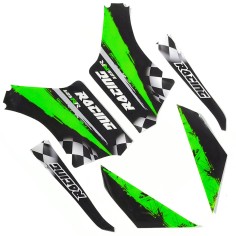 KIT DÉCO RACING VERT QUAD ORION TRITON SPORTRAXX 125 CC AGA7