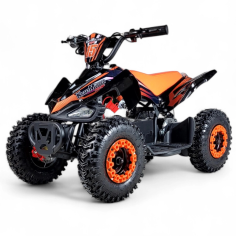 PROMO !!! Quad Carbone KRAFTMULLER Eco 1000w 36V Électrique ORANGE