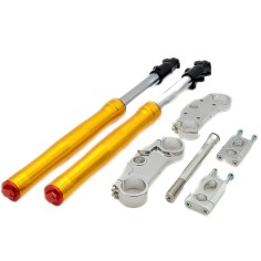 Fourche inversée complète 635 mm 45 / 48mm Dirt bike / Pit bike