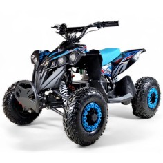 PROMO !!! Quad 1200w XXL 48V MONSTER RENEGADE électrique 6" BLEU