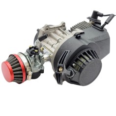 Moteur 49cc + kit carbu 15 mm de Pocket Bike / Pocket Quad / Cross / Piste
