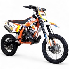 Pit bike 50 ITALJET RENFORCE Réplica 2 temps roue 12/14" Orange "Frein hydraulique + Fourche inversée"