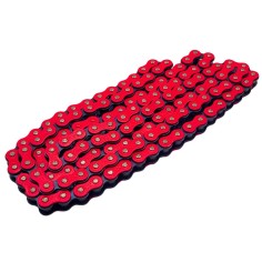 Chaine pas 420 KMC Rouge -130 maillons
