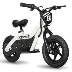 Draisienne électrique pour enfant 24V 100W DX 12 BLANC