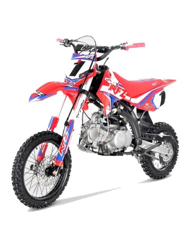 SUPER PROMO!!! Dirt bike Apollo RFZ 150cc 12/14 OPEN ROUGE MOTO sur PitRacing
