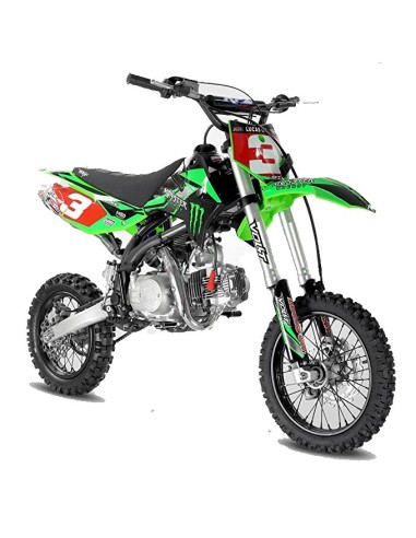 Kit plastique + kit déco APOLLO RFZ MONSTER TOMAC Dirt bike Accueil sur PitRacing