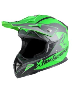 Casque enfant cross XTRM Factory VERT