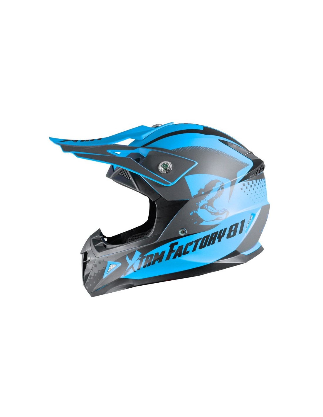 Casque Moto Cross Enfant XTRM Factory 81