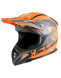 Casque enfant cross XTRM Factory ORANGE