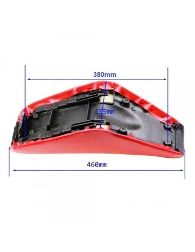 Selle confort HONDA type CRF-50 Dirt bike Kit plastique / Selle sur PitRacing