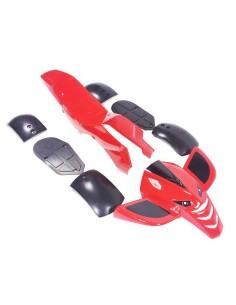 Carénage Complet Pocket quad Raptor rouge face rouge