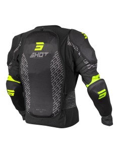 Gilet de protection enfant Shot Optimal 2.0 Kid noir/jaune