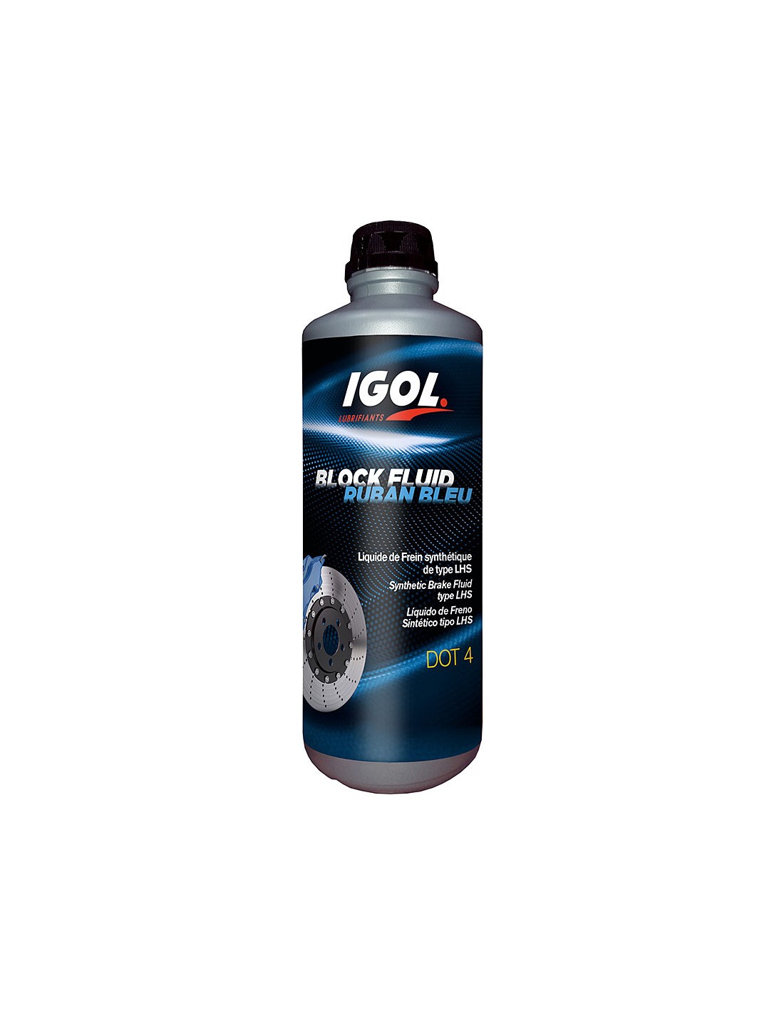 Liquide de frein IGOL Dot 4 Ruban bleu 500ml