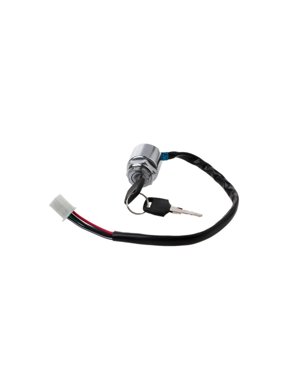 Contacteur à Clé Neiman P2R Pour Moto - 4 Fils, Avec 2 Clés, Compatible Honda 50 ST Dax