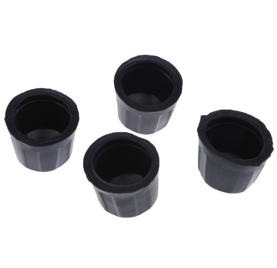 Cache-moyeu En Caoutchouc Pour ATV/Quad - Lot De 2 Pièces - Protection Contre Poussière Et Débris - Taille ~5.5x4x3.5 Cm