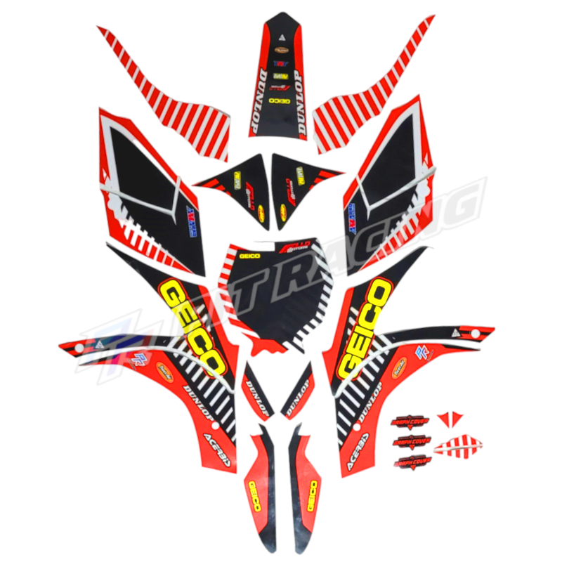 KIT COMPLETO PLASTICHE CROSS KAYO K2 250CC Carene Pit Bike 250