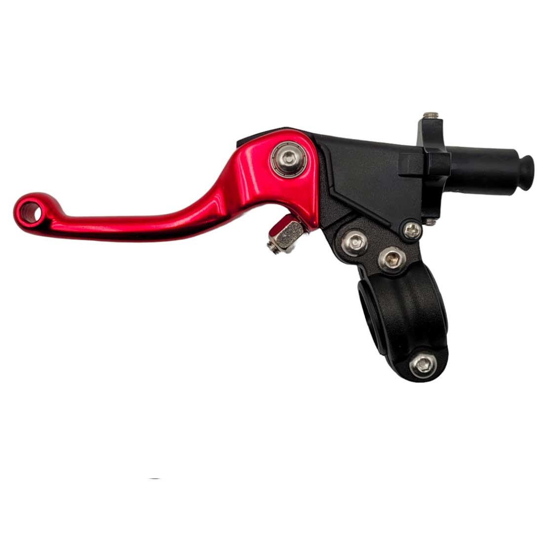 Levier De Vitesses Moto Universel ABSOPRO - Alliage Aluminium Rouge Noir, Robuste Et Pliable Pour CRF XR TRX SSR