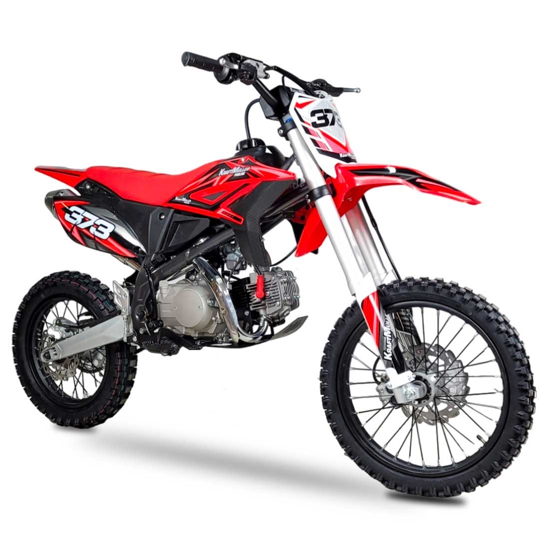 DIRT BIKE 125CC KRAFTMULLER KFR125 17 14 ROUGE 2024