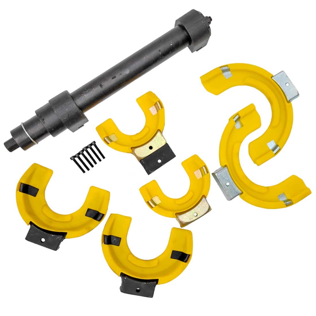 Barra Equilibrio Manubrio Moto Universale - Lega Alluminio Per Diametro 22mm, Supporto Accessori Nero